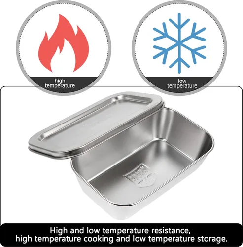 Vista 10 de Cabilock Mantequillera ancha con tapa para mantequilla con suministro de cocina de acero inoxidable 304 para el hogar