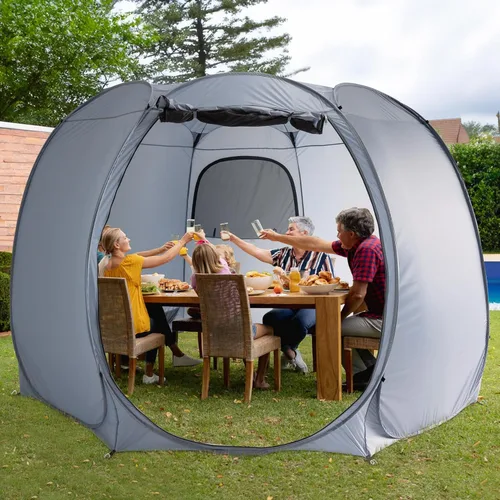Vista 11 de Alvantor® Pop Up Screen Tent House Room Instant Outdoor Camping Canopy Sun Shelter Gazebo for Patio, Backyard & Deck, Privacy Tent(2-10 People