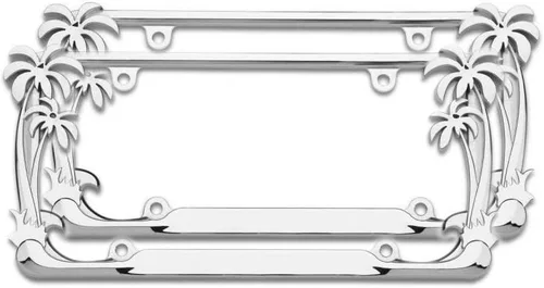 Cruiser Accessories Marco de palmera cromado (2 marcos)