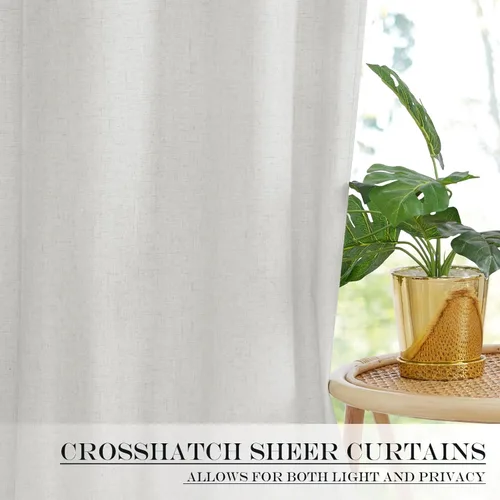 Vista 6 de NICETOWN Cortinas de puerta francesa, con aislamiento térmico, cortina 100% opaca para ventana de vidrio, puertas de patio de cocina