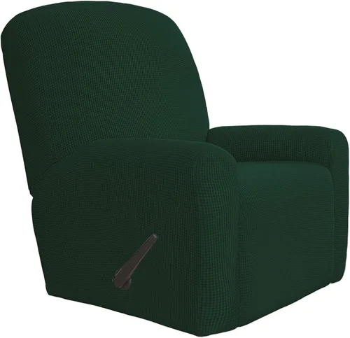 Vista 93 de Easy-Going - Funda elástica para sofá reclinable y sofá cama, 6 piezas, protector de muebles, suave, parte inferior elástica, tela jacquard