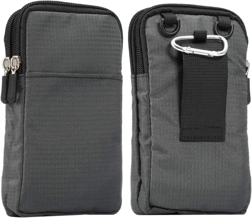 Vista 9 de Bolsa cruzada para teléfono celular, pequeña funda vertical para teléfono celular, bolsa de cintura de viaje al aire libre, bolsa de mensajero