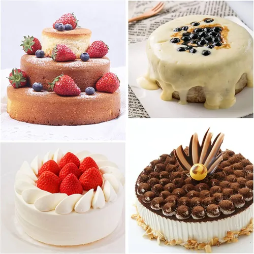 Vista 6 de Bandeja de silicona para hornear molde redondo de silicona para tartas, molde de silicona morado, molde de silicona para hornear moldes de silicona