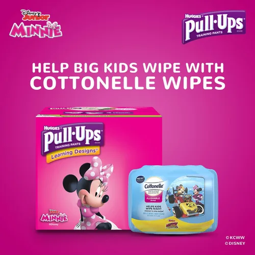 Vista 8 de Pull-Ups Learning Designs - Pantalones de entrenamiento para niñas, 2T-3T (18-34 libras), 25 unidades (el embalaje puede variar)