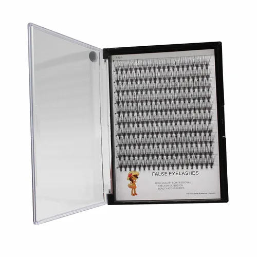 Vista 9 de BODERMINCER Extensiones de pestañas postizas individuales mixtas 20D de 0.39-0.78 pulgadas para elegir 0.35-0.47-0.79 pulgadas, mezcla de pestañas