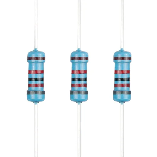 Vista 61 de 100 resistencias 1/2 W (0.5 Watt) ±1% tolerancia de película metálica, múltiples valores de resistencia opcional
