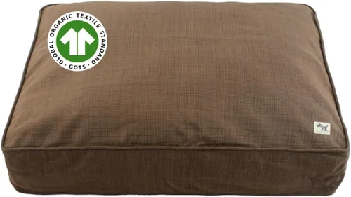 Vista 23 de Molly Mutt Pequeña Funda para Cama de Perro, Amarillo por la Mañana, Verde Oliva y Azul Claro