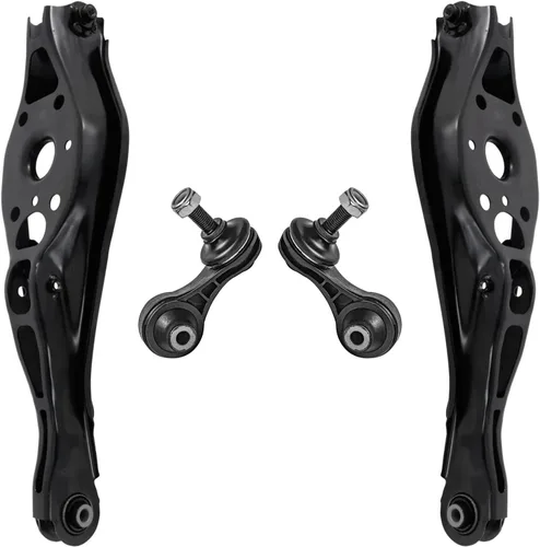 Vista 132 de Detroit Axle - Kit de 4 brazos de control de extremo delantero para Dodge Dart 13-16, Chrysler 200 15-17, 2 brazos de control inferiores, 2 extremos
