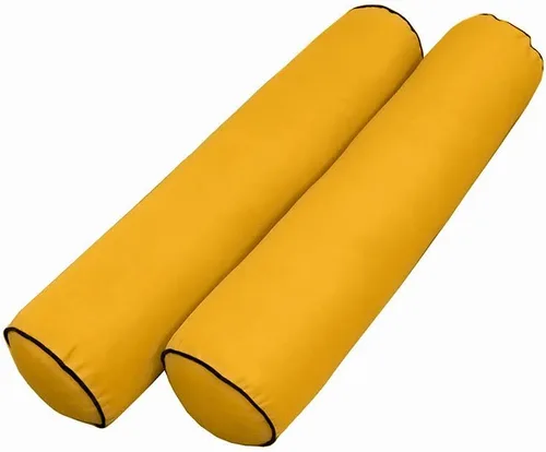 Vista 3 de * Solo funda*-Estilo 5 fundas de almohada para colchón de sofá cama para exteriores, ribete de tubería de contraste, tamaño individual - AD108
