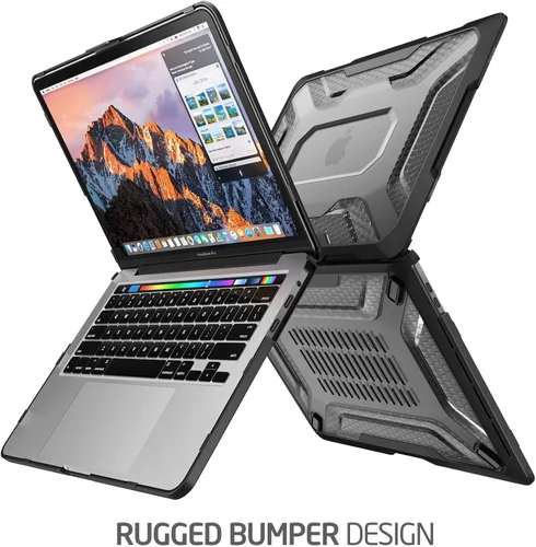 Vista 4 de SUPCASE Unicorn Beetle Case para MacBook Pro de 13 Pulgadas (2022-2016) M2/M1 A2338 A2251 A2289 A1706 A1708 A1989 A2159, Funda Protectora TPU Gomosa