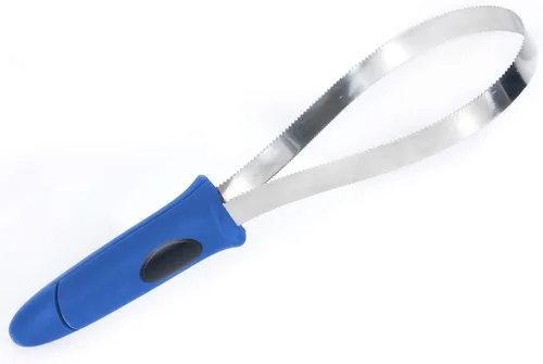 BOTH WINNERS Hoja de desprendimiento de doble cara con hoja de acero inoxidable herramienta de eliminación de pelo para todos los tipos de pelaje de