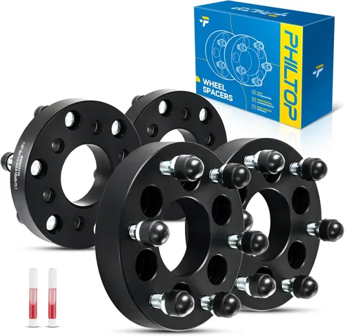 Vista 44 de PHILTOP Espaciador de rueda de 4 x 4, espaciadores de rueda de 1 pulgada para Polaris Trail Boss 330 2003-2013, Trail Blazer 250 1990-2006, Trail