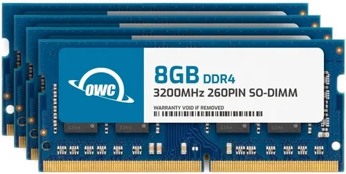 Vista 10 de OWC 16GB DDR4 3200MHz PC4-25600 CL22 1RX8 SODIMM 1.2V de 260 pines Módulo de actualización de memoria RAM para portátil Notebook
