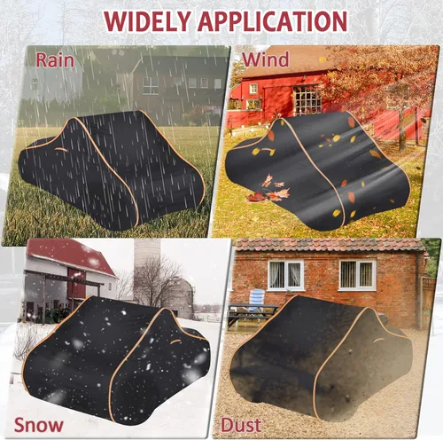 Vista 6 de StarknightMT Ryker - Cubierta completa impermeable mejorada compatible con Can-Am Ryker 900/600/Sport/Rally Edition, accesorios de alta resistencia