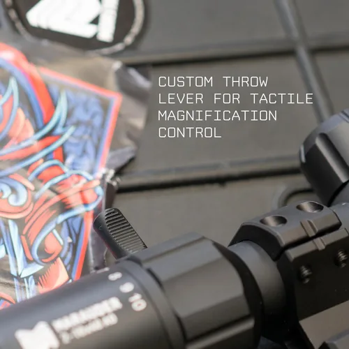 Vista 8 de Monstrum Alcance de rifle Marauder 6-24x50 con objetivo ajustable AO