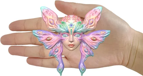 Vista 3 de Molde de resina epoxi de silicona para hacer joyas, arcilla polimérica, fondant, decoración de pasteles