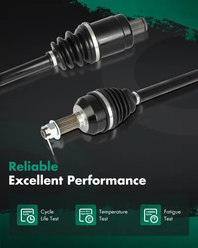 Vista 6 de SCITOO 1333081 1333947 Eje de transmisión CV Trasero Izquierdo Derecho Compatible con Polaris General 1000 2016-2020, Polaris General 4 1000