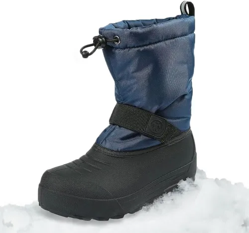 Vista 18 de Northside Frosty Botas de nieve de invierno aisladas con parte superior de nailon resistente al agua, forro de secado rápido, plantilla de EVA Baya