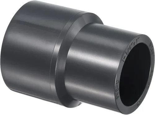 Vista 46 de PATIKIL UPVC Reductor de tubería de 1 "x 1/2" Socket Schedule 80, conector adaptador de acoplamiento recto, gris
