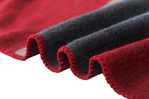 Vista 134 de Urban CoCo Poncho de colores para mujer, chal con frente abierto, color en bloques