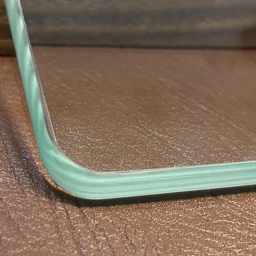 Vista 6 de CREASKING Deslizador de vidrio para pulir cuero, herramienta profesional de alisado de bloques de bruñido de vidrio