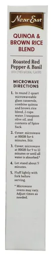 Vista 4 de Near East Mezcla de quinoa de pimienta asada y albahaca, 4.9 onzas, (paquete de 3)