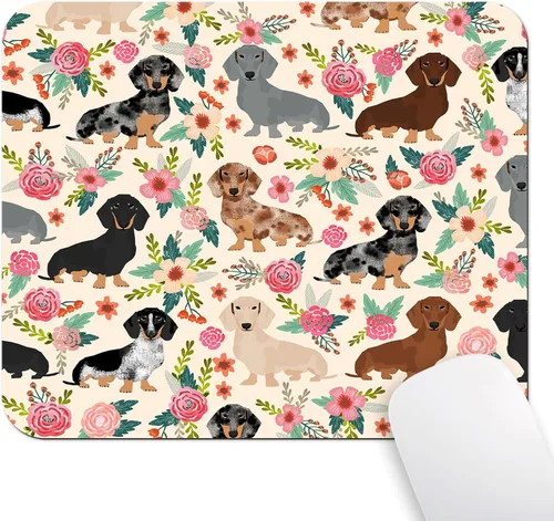 Vista 9 de Alfombrilla de mouse rectangular, versículos bíblicos cristianos de las Escrituras, Jeremías 29:11, citas, flores vintage, arte floral rústico