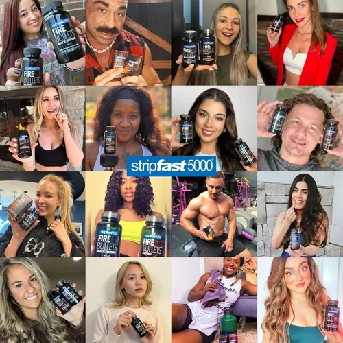 Vista 7 de stripfast5000 Apoyo para el control de peso + cápsulas de relajación, sin estimulantes para mujeres y hombres, balas nocturnas opacas