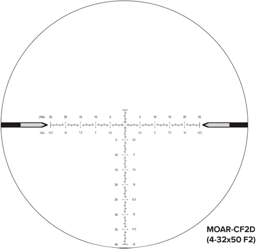 Vista 7 de Nightforce NX8 4-32x50mm F2 Black Riflescope - Second Focal Plane (SFP), DigIllum Illuminated Reticle, ZeroStop, Adjustable Parallax, Long Range
