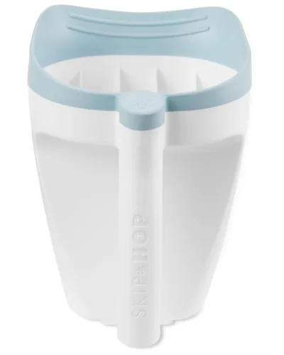 Vista 6 de Skip Hop Taza de Enjuague para Bañera de Bebé Ola Enjuague en Cascada Sin Lágrimas Blanco