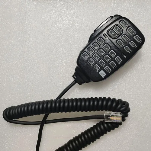 Vista 3 de Micrófono de mano Micrófono de comunicación de emergencia para Xiegu G90 G90S Radio transceptor HF de onda corta