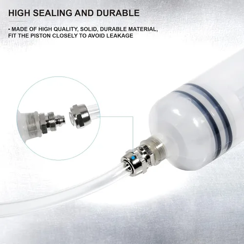 Vista 5 de SMOTIVEPRO Bomba Extractora de Aceite de Motor Jeringa de Extracción de Líquido de Frenos Bomba de Vacío de Llenado y Extracción Capacidad 500CC