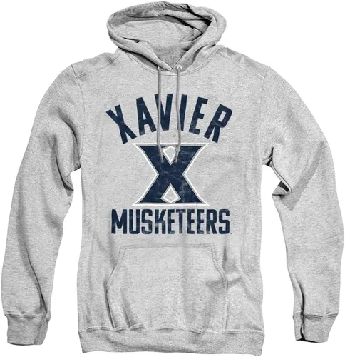 Vista 79 de LOGOVISION Colección oficial de sudaderas con capucha para adultos con logotipo desgastado grande universitario