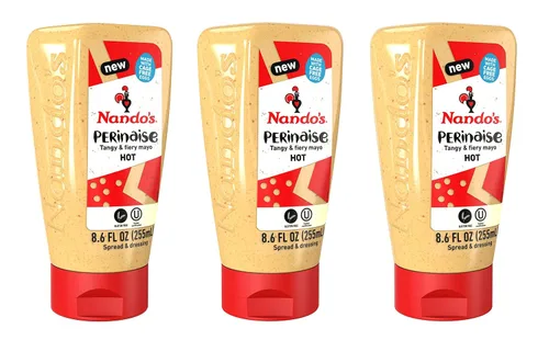 Vista 12 de Nando's Perinaise - Mayonesa con sabor a mayonesa y aderezo - Paquete de 3