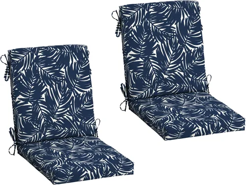 Vista 38 de Cojín para silla de comedor exterior Arden, 20 x 20 pulgadas, resistente a la lluvia, resistente a la decoloración, Alana Tile