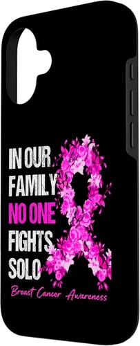 Vista 2 de iPhone 16 Breast Cancer Awareness Pink Ribbon Case