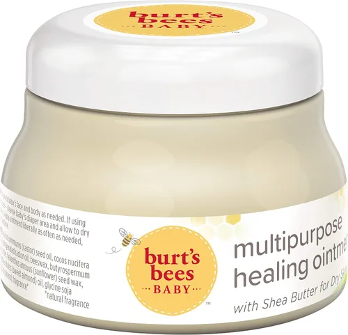Vista 7 de Pomada de uso múltiple Burt's Bees Baby Bee, 100 % natural, paquete de de 3, 3, 3