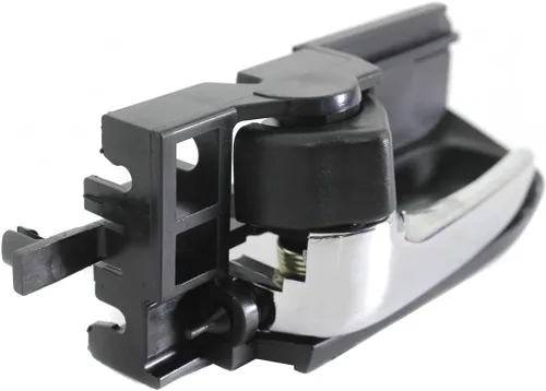 Vista 3 de Manija de puerta para Toyota Corolla 2003-2008 lado del conductor Interior Delantero Palanca cromada con botón de bloqueo de puerta