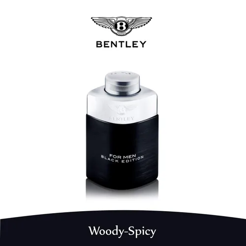 Vista 2 de Bentley Bentley Black Edition EDP Spray para hombre, 3.4 onzas