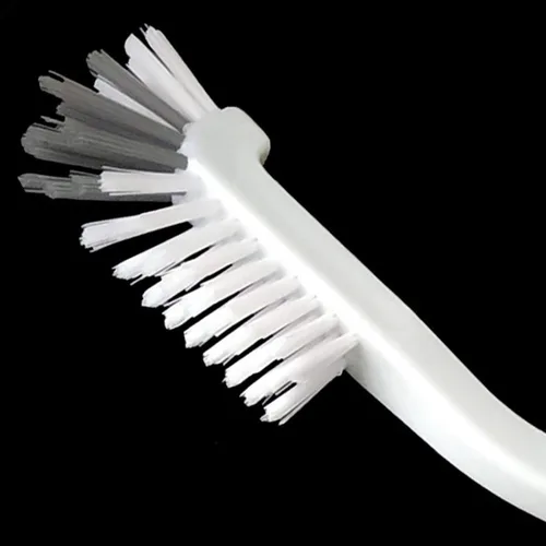 Vista 3 de Cepillo para fregadero de baño, 3 piezas, cepillo para fregadero de cocina, cepillo de baño, herramienta de limpieza multiusos resistente, limpiador