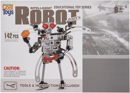 Totally Cool Toys Educational Toy Series Intelligent Robot Kit DIY (142 piezas)