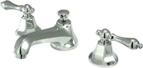Vista 7 de Kingston Brass KS4463AL Grifo de baño extendido de 8 pulgadas, latón antiguo