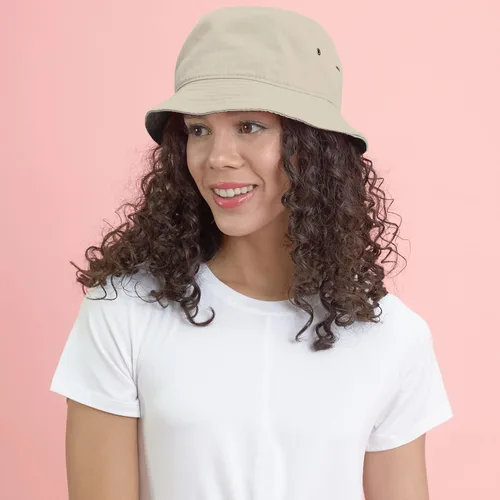 Vista 2 de The Hat Depot - Sombrero unisex, 100% algodón, 300N, fácil de guardar para viajar, playa y verano