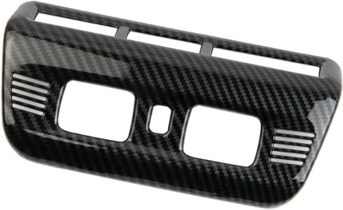 Vista 4 de crosselec Kit de embellecedor de cubierta de lámpara de lectura de techo para Chevrolet Corvette C8 2020-2024 (estilo de fibra de carbono)