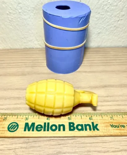 Vista 6 de 3D silicone grenade mold Blockbuster candle soap TheHandmadeCharm