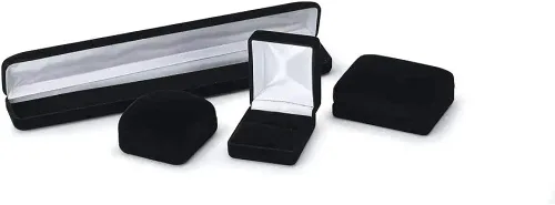 Vista 3 de Sonia Jewels - Anillo de boda con borde biselado de 0315in ajuste cómodo con incrustaciones de madera