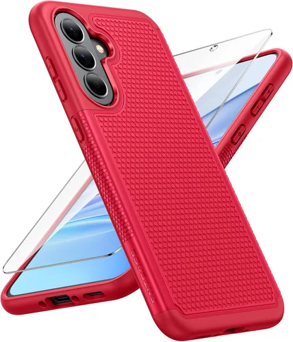 Vista 15 de FNTCASE Funda para Motorola Moto G-Power-5G-2024: funda protectora de doble capa resistente para teléfono celular a prueba de golpes con parte