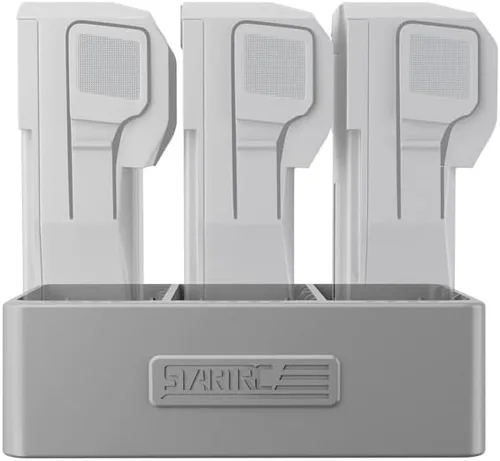 Vista 3 de Charger for DJI Mini 3 / Mini 3 Pro,Intelligent USB Battery Charging Station for DJI Mini 3 Pro (Sequential Charge of 3 Batteries),USB-C / USB-C-A