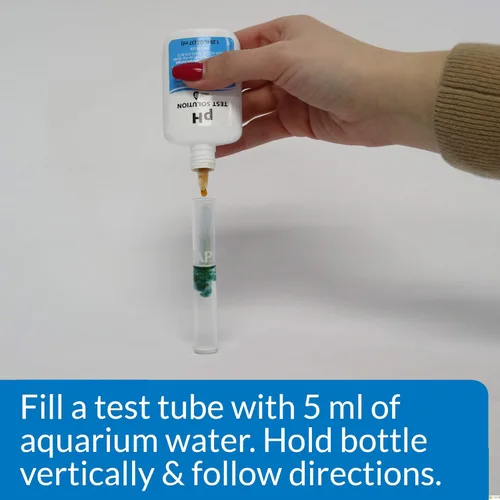 Vista 4 de API Kit de prueba de pH para acuario de agua dulce de 250 pruebas, juego de 4 piezas