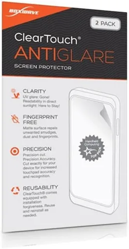 BoxWave Protector de pantalla compatible con el monitor de videoconferencia Dell 24 (S2422HZ) – ClearTouch antirreflejo (paquete de 2), película